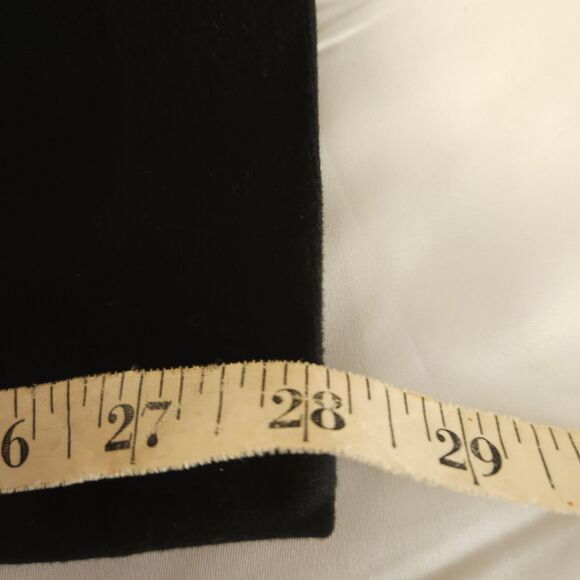 Chico's Sz 0 Womens 4 Black Lindy Side Zip Business Elastic Casual Pants - Picture 8 of 8